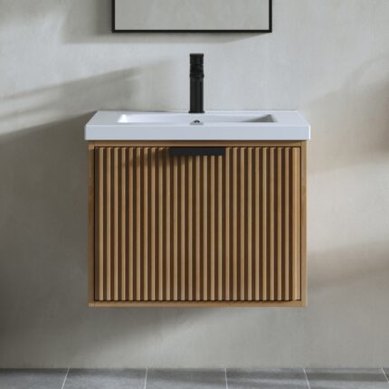 24F0124AF - 24 inch Floating vanity weather fir color