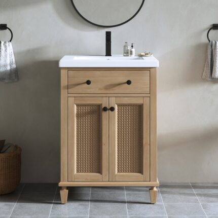 S24C0224AF - 24 inch Bathroom vanity weather fir color