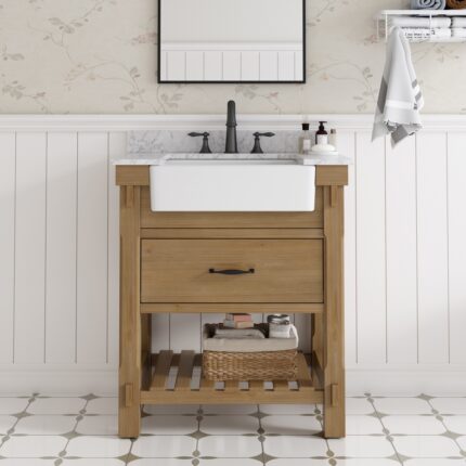 S24C0830AF - 30 inch Bathroom vanity Weather fir color